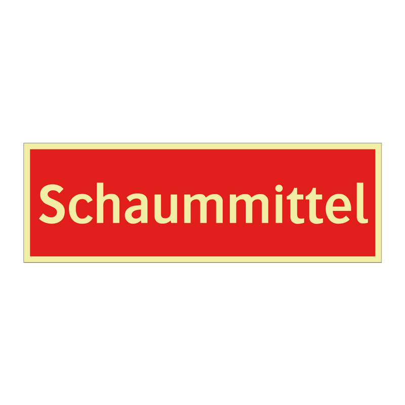Schaummittel