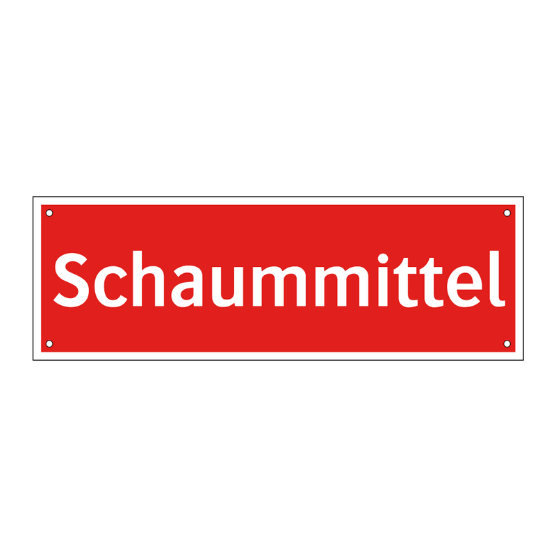 Schaummittel