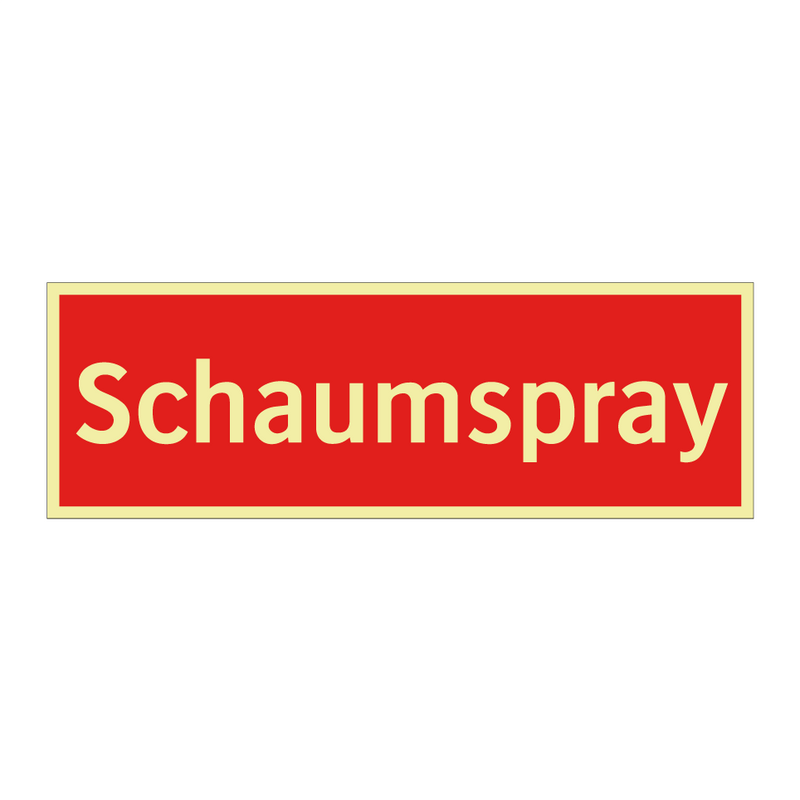 Schaumspray