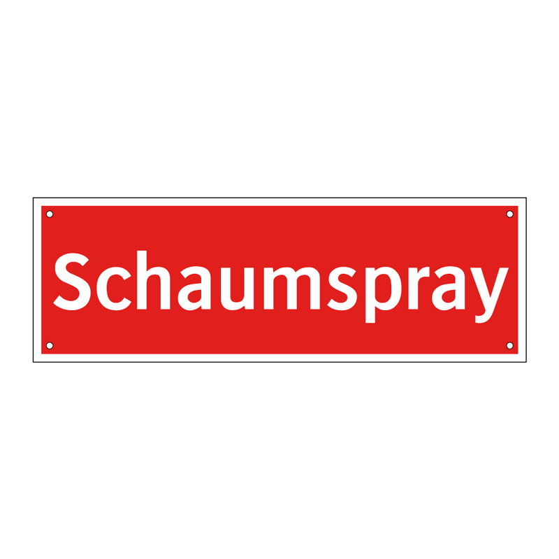 Schaumspray