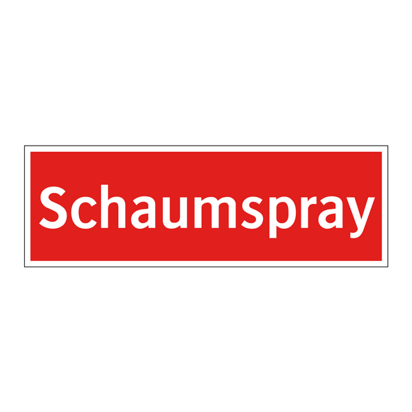 Schaumspray