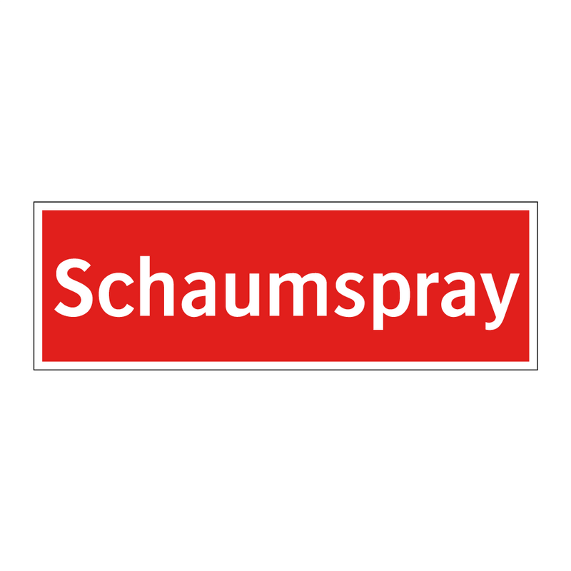 Schaumspray