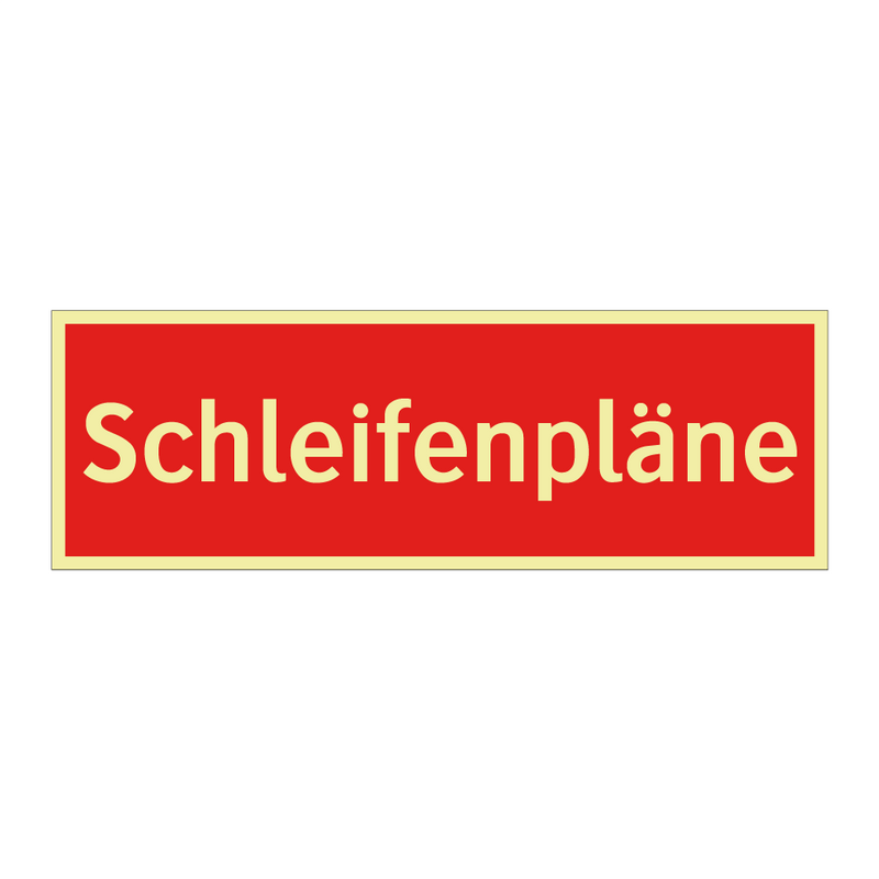 Schleifenpläne