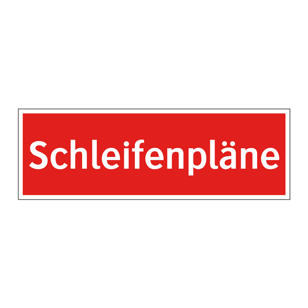Schleifenpläne