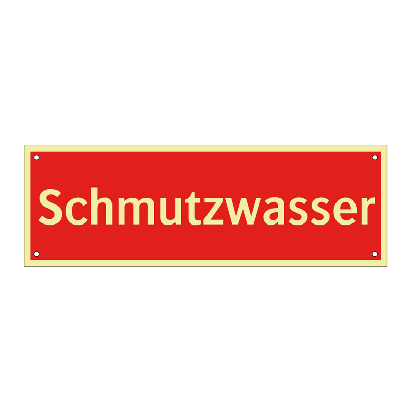 Schmutzwasser