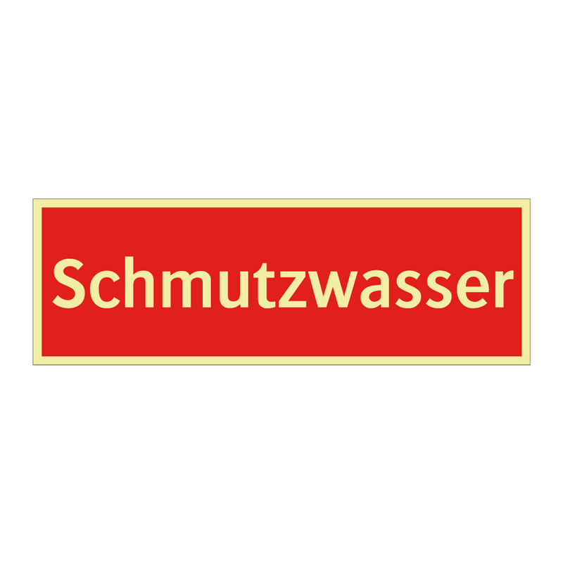 Schmutzwasser