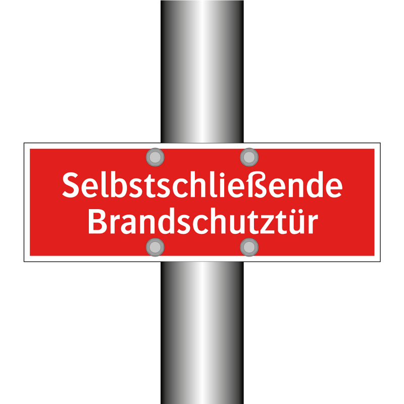 Selbstschließende Brandschutztür
