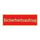 Sicherheitsaufzug