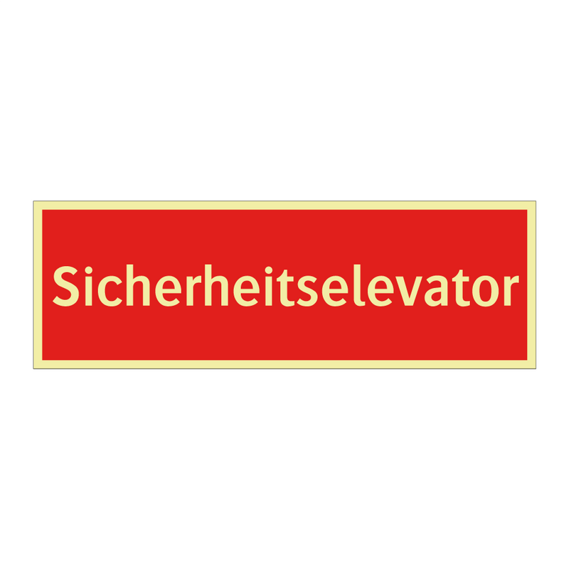 Sicherheitselevator
