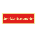 Sprinkler-Brandmelder