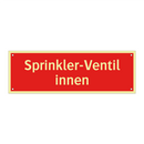 Sprinkler-Ventil innen