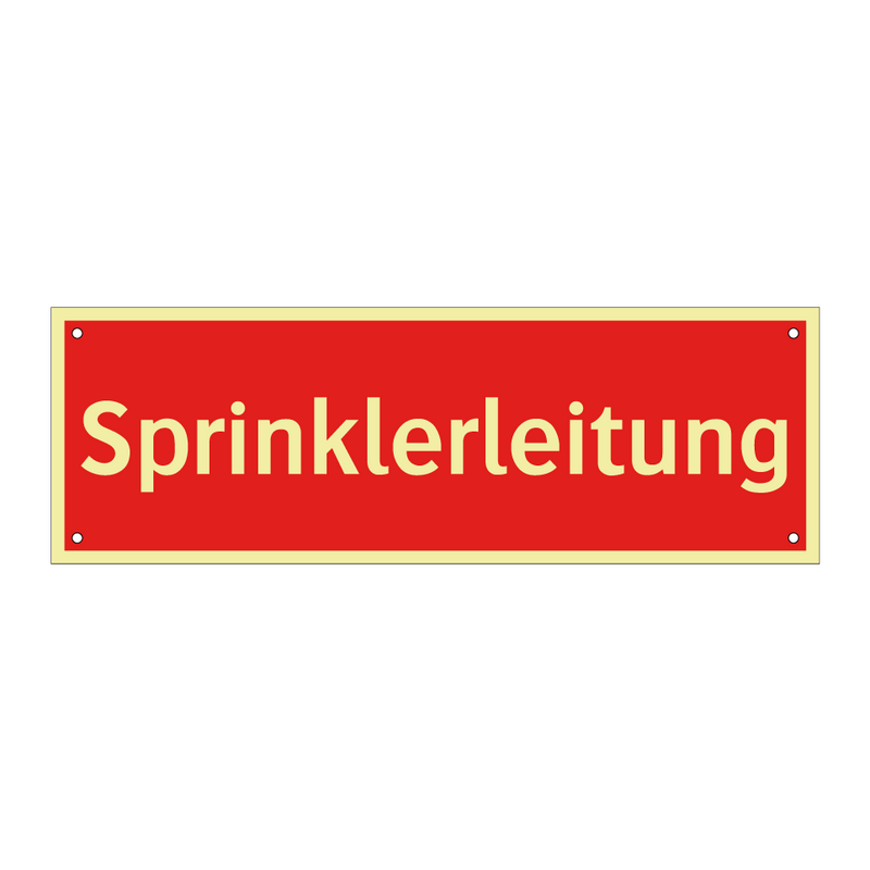 Sprinklerleitung