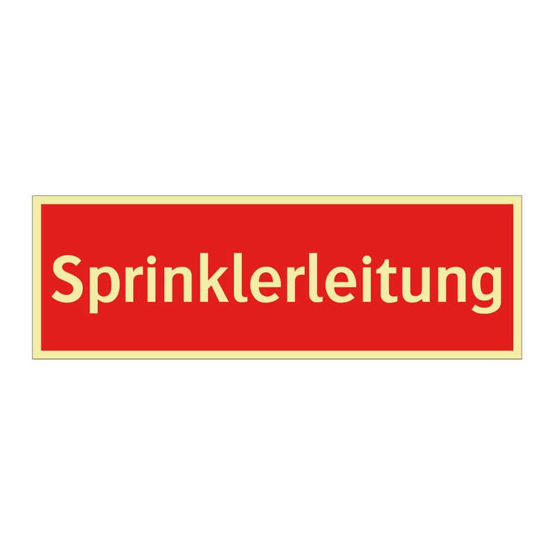 Sprinklerleitung