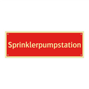 Sprinklerpumpstation