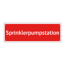 Sprinklerpumpstation