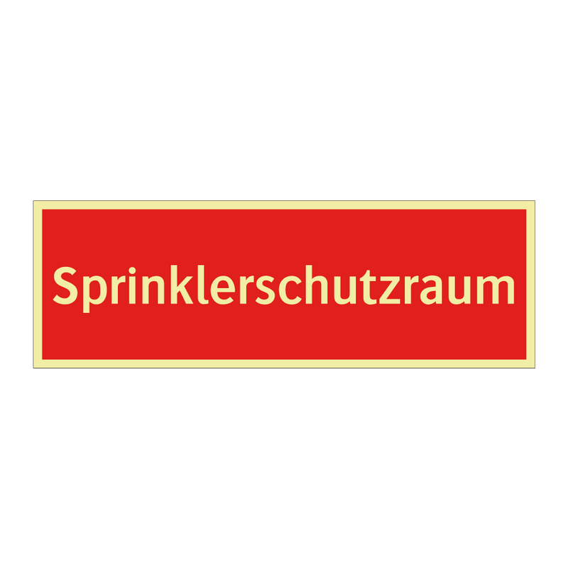 Sprinklerschutzraum