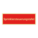 Sprinklersteuerungstafel