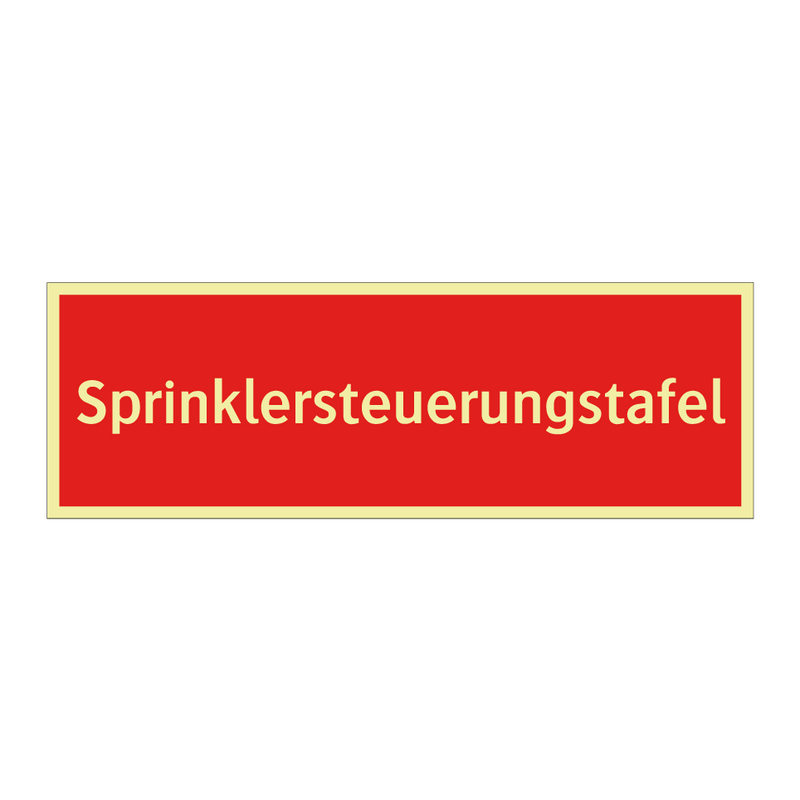 Sprinklersteuerungstafel