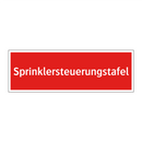 Sprinklersteuerungstafel