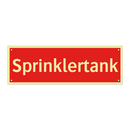 Sprinklertank