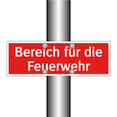 Bereich für die Feuerwehr