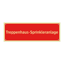 Treppenhaus-Sprinkleranlage