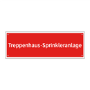 Treppenhaus-Sprinkleranlage