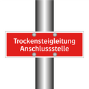 Trockensteigleitung Anschlussstelle