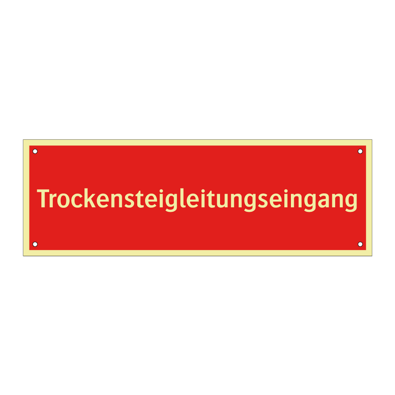 Trockensteigleitungseingang