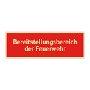 Bereitstellungsbereich der Feuerwehr