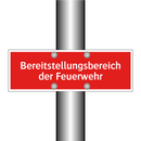 Bereitstellungsbereich der Feuerwehr
