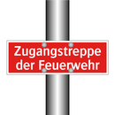 Zugangstreppe der Feuerwehr