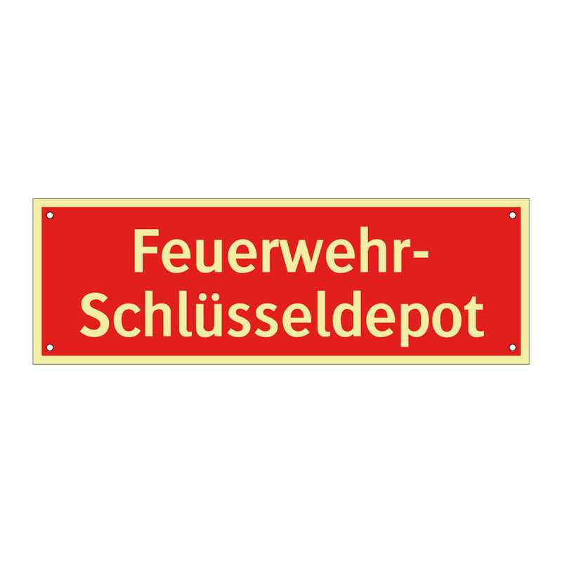 Feuerwehr- Schlüsseldepot