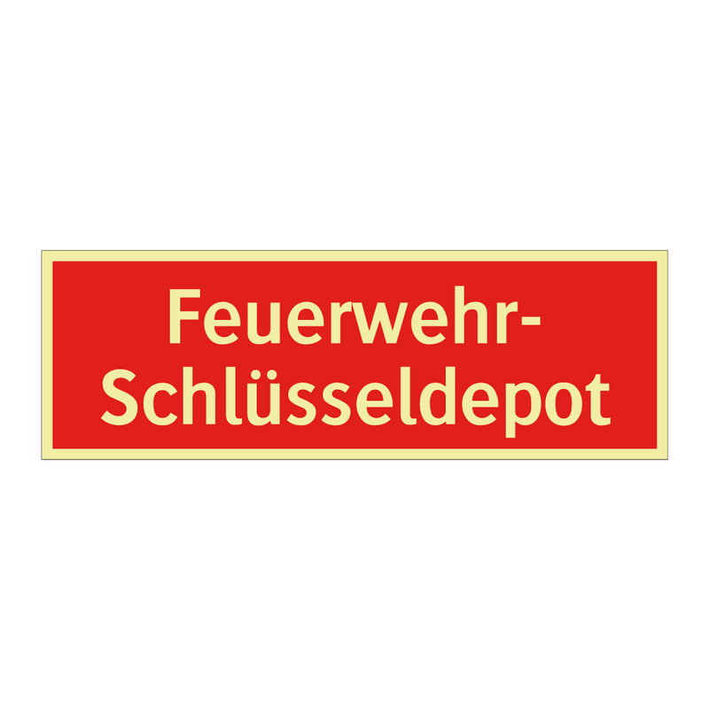 Feuerwehr- Schlüsseldepot