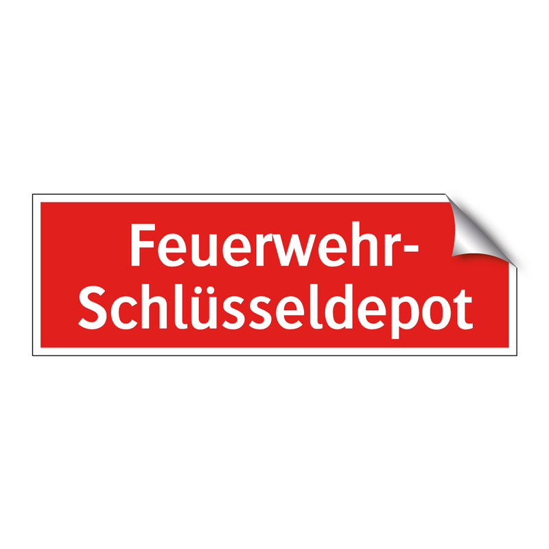 Feuerwehr- Schlüsseldepot