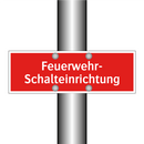 Feuerwehr- Schalteinrichtung