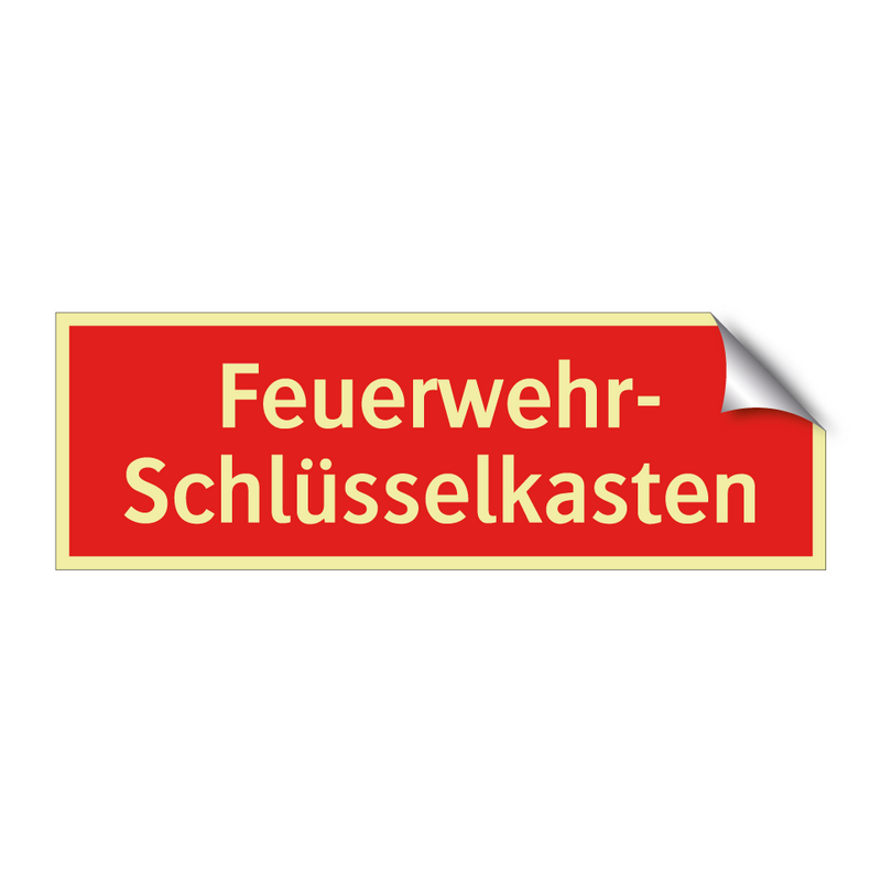 Feuerwehr- Schlüsselkasten