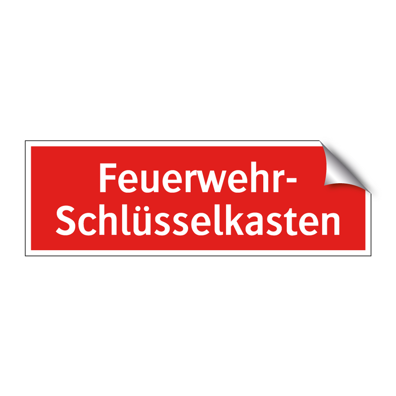 Feuerwehr- Schlüsselkasten