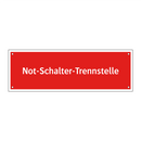 Not-Schalter-Trennstelle