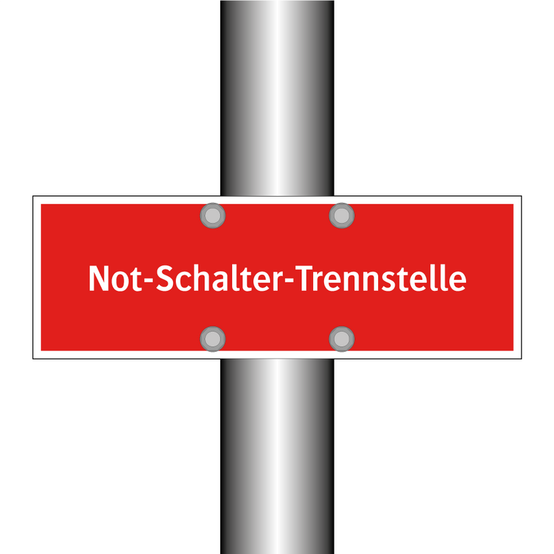 Not-Schalter-Trennstelle