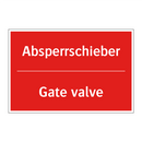 Absperrschieber - Gate valve
