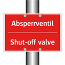 Absperrventil - Shut-off valve
