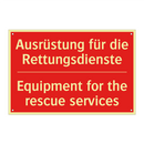 Ausrüstung für die Rettungsdienste/.../ - Equipment for the rescue services/.../