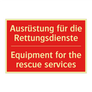 Ausrüstung für die Rettungsdienste/.../ - Equipment for the rescue services/.../