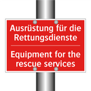 Ausrüstung für die Rettungsdienste/.../ - Equipment for the rescue services/.../