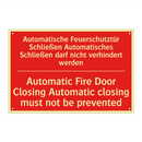 Automatische Feuerschutztür Schließen /.../ - Automatic Fire Door Closing Automatic /.../