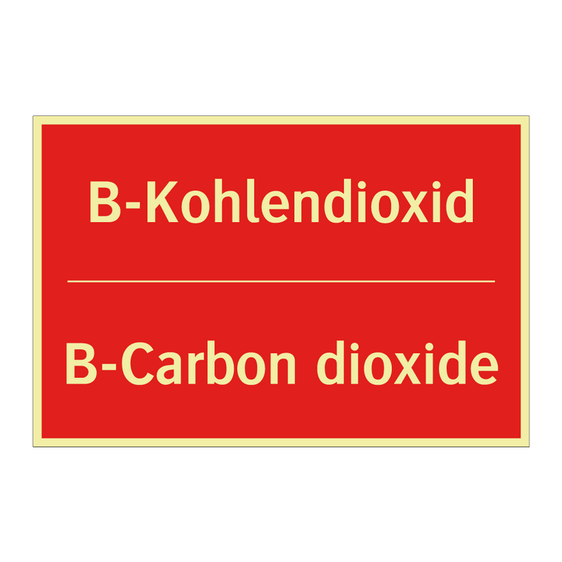 B-Kohlendioxid - B-Carbon dioxide