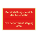 Bereitstellungsbereich der Feuerwehr/.../ - Fire department staging area