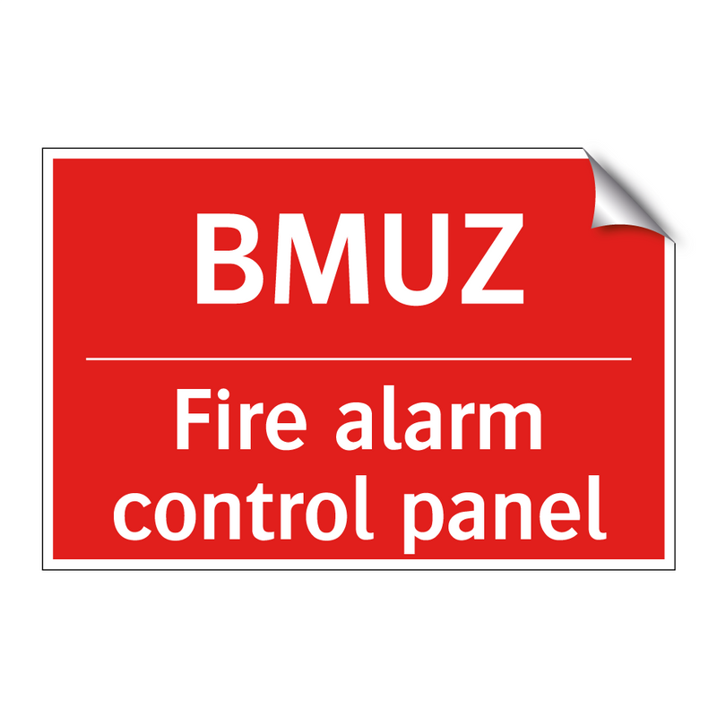 BMUZ - Fire alarm control panel