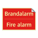 Brandalarm - Fire alarm